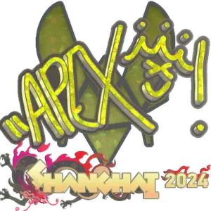 Sticker | apEX (Glitter) | Shanghai 2024