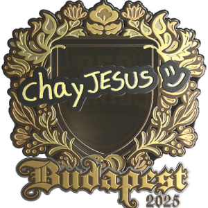 Sticker | chayJESUS (Gold) | Budapest 2025