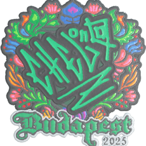 Sticker | chelo (Embroidered) | Budapest 2025