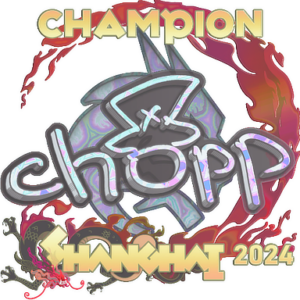 Sticker | chopper (Holo, Champion) | Shanghai 2024