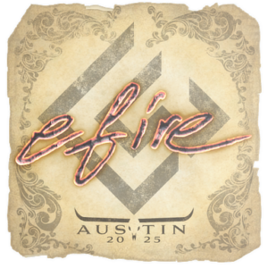 Sticker | efire | Austin 2025
