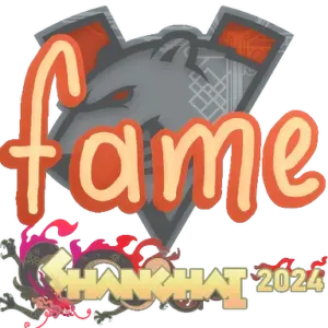 Sticker | fame | Shanghai 2024