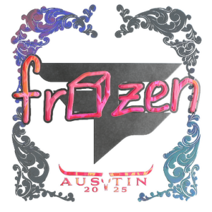 Sticker | frozen (Holo) | Austin 2025