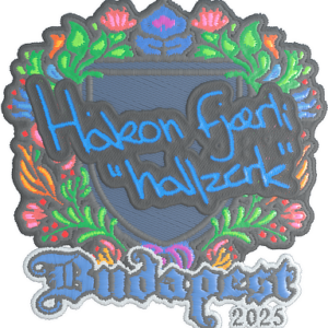 Sticker | hallzerk (Embroidered) | Budapest 2025