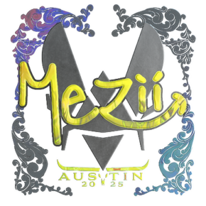 Sticker | mezii (Holo) | Austin 2025