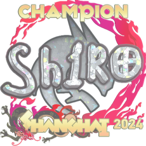 Sticker | sh1ro (Glitter, Champion) | Shanghai 2024