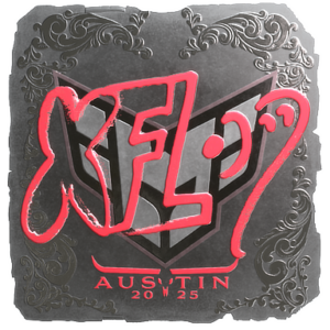 Sticker | xfl0ud (Foil) | Austin 2025