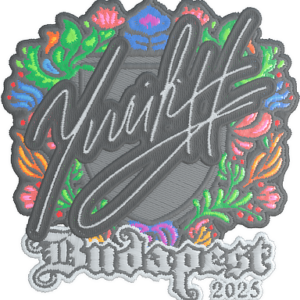 Sticker | yuurih (Embroidered) | Budapest 2025