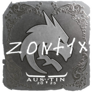 Sticker | zont1x (Foil) | Austin 2025