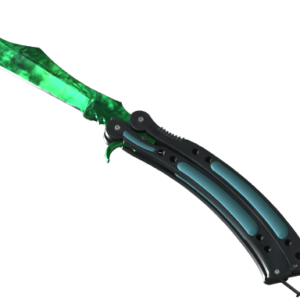★ StatTrak™ Butterfly Knife | Gamma Doppler Emerald (Factory New)