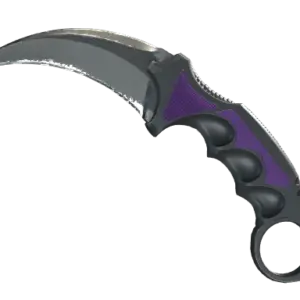 ★ StatTrak™ Karambit | Ultraviolet (Well-Worn)