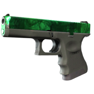 Glock-18 | Gamma Doppler Emerald (Well-Worn)