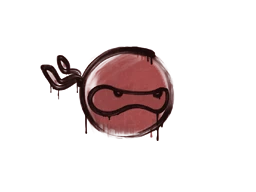 Sealed Graffiti | Ninja (Blood Red)