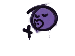 Sealed Graffiti | Smooch (Monster Purple)