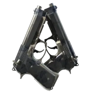 Souvenir Dual Berettas | Stained (Minimal Wear)