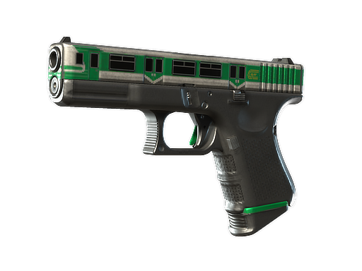 Souvenir Glock-18 | Green Line (Minimal Wear)