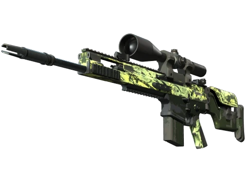 StatTrak™ SCAR-20 | Outbreak (Well-Worn)