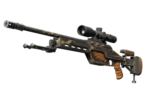 StatTrak™ SSG 08 | Death's Head (Well-Worn)