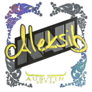 Sticker | Aleksib (Holo) | Austin 2025