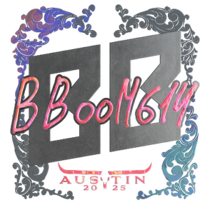 Sticker | Boombl4 (Holo) | Austin 2025