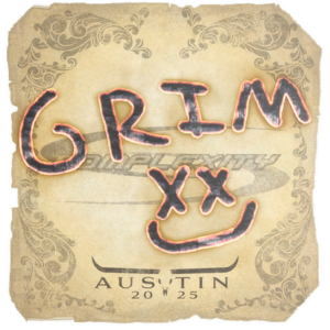 Sticker | Grim | Austin 2025