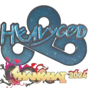 Sticker | Heavygod (Glitter) | Shanghai 2024