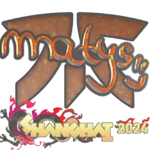 Sticker | MATYS (Glitter) | Shanghai 2024