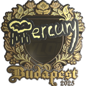 Sticker | Mercury (Gold) | Budapest 2025