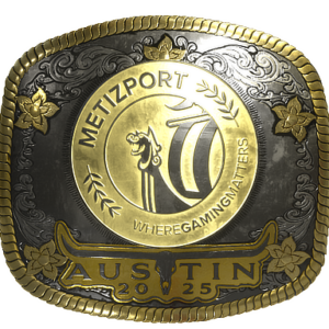 Sticker | Metizport (Gold) | Austin 2025