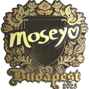Sticker | Moseyuh (Gold) | Budapest 2025