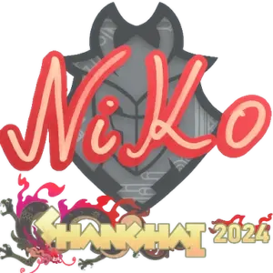 Sticker | NiKo | Shanghai 2024