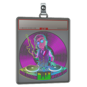 Sticker Slab | DJ Safecracker (Lenticular)