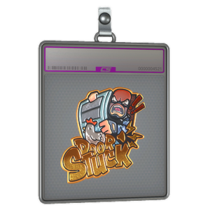 Sticker Slab | Door Stuck (Foil)
