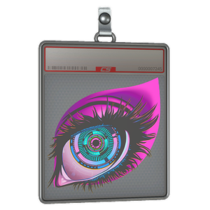 Sticker Slab | Dystopian Gaze (Lenticular)