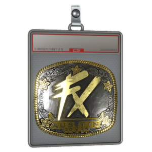 Sticker Slab | Fluxo (Gold) | Austin 2025