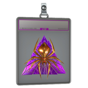 Sticker Slab | Gold Web (Foil)