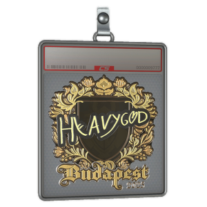 Sticker Slab | Heavygod (Gold) | Budapest 2025