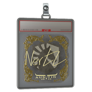 Sticker Slab | NertZ (Gold) | Austin 2025