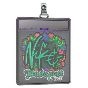 Sticker Slab | NiKo (Embroidered) | Budapest 2025