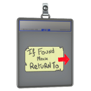 Sticker Slab | Please Return To