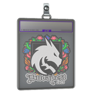 Sticker Slab | Team Spirit (Embroidered) | Budapest 2025