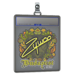 Sticker Slab | ZywOo | Budapest 2025