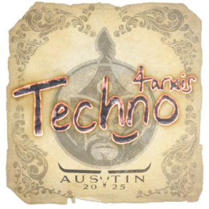 Sticker | Techno4K | Austin 2025