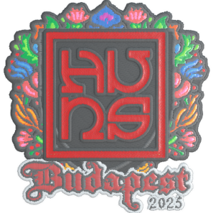 Sticker | The Huns (Embroidered) | Budapest 2025