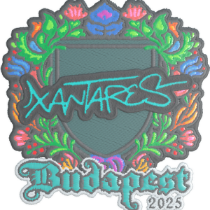 Sticker | XANTARES (Embroidered) | Budapest 2025