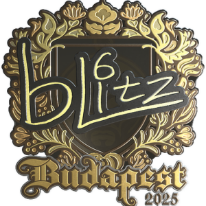 Sticker | bLitz (Gold) | Budapest 2025