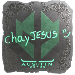 Sticker | chayJESUS (Foil) | Austin 2025