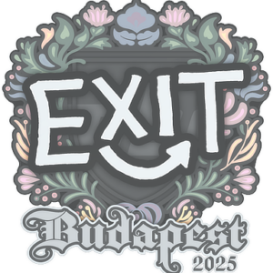 Sticker | exit | Budapest 2025