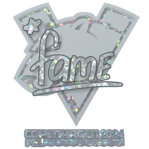 Sticker | fame (Glitter) | Copenhagen 2024