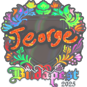 Sticker | jeorge (Holo) | Budapest 2025